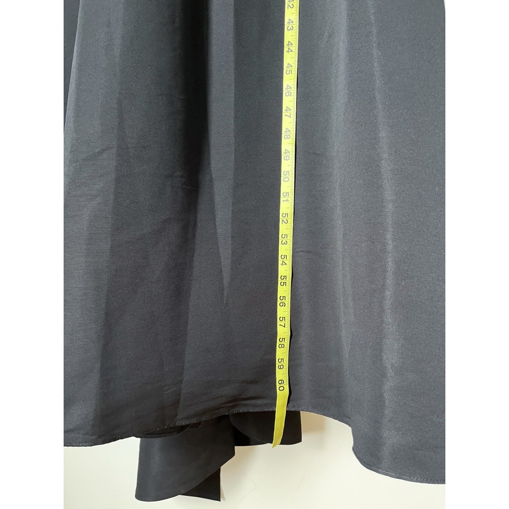NEW Sachin & Babi Hadley V-Neck Back Bow Empire Gown Womens 10 Black - Picture 12 of 16